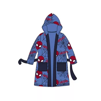 Pókember Light Blue gyerek köntös 3 - 8 év / 98 - 128 cm