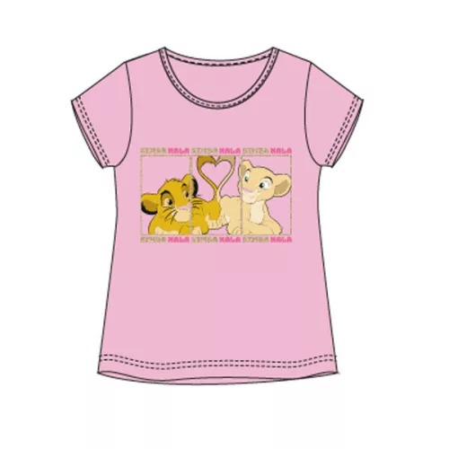 Disney Az Oroszlánkirály Nala gyerek rövid póló, felső 4 - 10 év / 104 - 140 cm