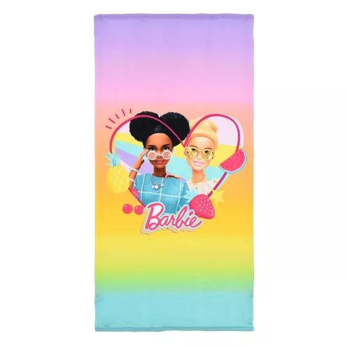 Barbie Heart fürdőlepedő, strand törölköző 70x140cm (Fast Dry)