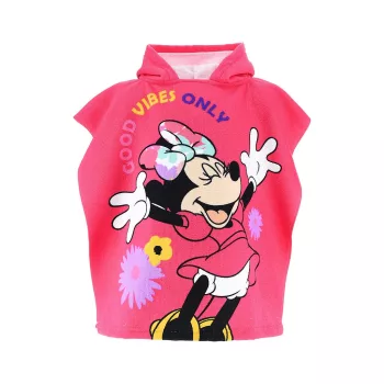   Disney Minnie Good Vibes strand törölköző poncsó 55x110 cm (Fast Dry)