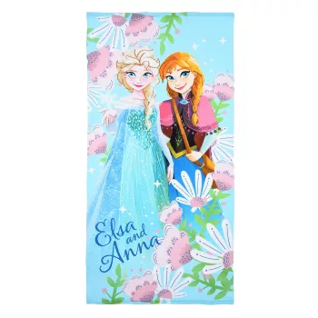   Disney Jégvarázs Spring fürdőlepedő, strand törölköző 70x140 cm (Fast Dry)