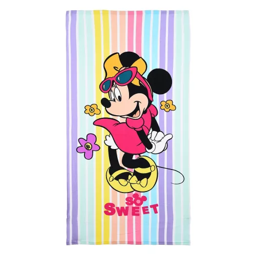 Disney Minnie Sweet fürdőlepedő, strand törölköző 70x140cm (Fast Dry)