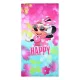 Disney Minnie Happy Days fürdőlepedő, strand törölköző 70x140cm (Fast Dry)