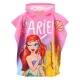 Disney Hercegnők Ariel Pink strand törölköző poncsó 55x110 cm (Fast Dry)