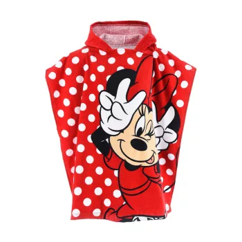Disney Minnie Red strand törölköző poncsó 55x110 cm