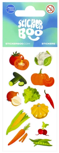 Zöldség Tomato matrica szett