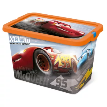 Disney Verdák Future Race műanyag tároló doboz 7 L