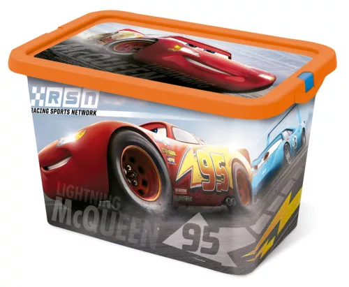 Disney Verdák Future Race műanyag tároló doboz 7 L