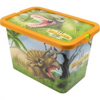 Dinoszaurusz Range műanyag tároló doboz 7 L