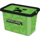 Minecraft Green műanyag tároló doboz 7 L