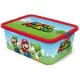Super Mario Mushroom Kingdom műanyag tároló doboz 13 L