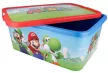 Super Mario Mushroom Kingdom műanyag tároló doboz 13 L