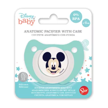   Disney Mickey Hello World baba játszó- és altatócumi tokkal