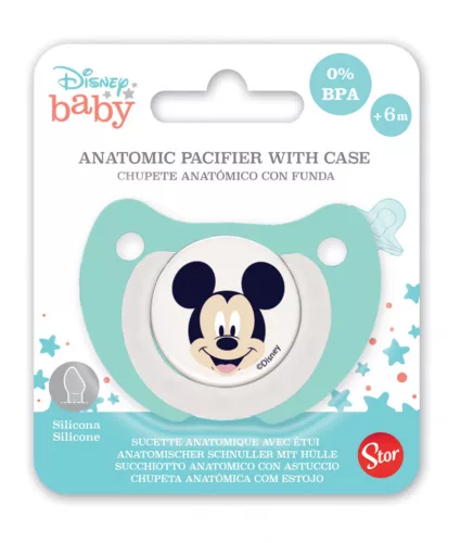 Disney Mickey Hello World baba játszó- és altatócumi tokkal