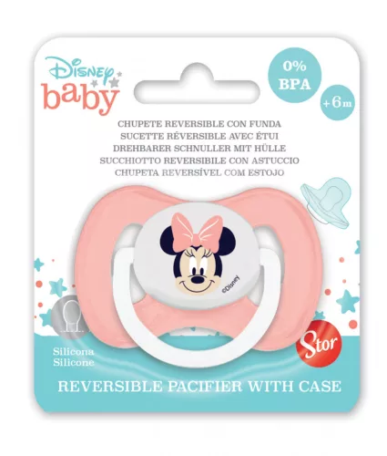Disney Minnie Ooh Lala! megfordítható baba cumi tokkal