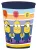 Minyonok Striped műanyag pohár 260 ml