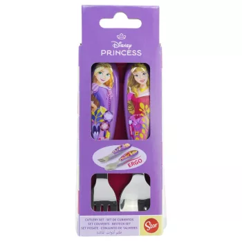   Disney Hercegnők Courageous Heart fém ergo evőeszköz készlet - 2 darabos