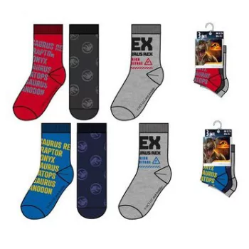 Jurassic World High Voltage gyerek zokni 23-34