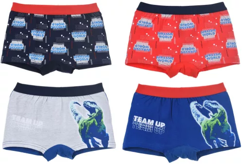 Jurassic World Team Up gyerek boxeralsó 2 darab/csomag 2 - 8 év / 92 - 128 cm