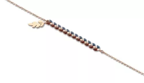 Victoria Színes, rose gold színű karkötő