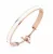 Victoria Rose gold színű fehér mintás karkötő